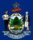 State of Maine Flag - snowmobile info