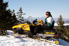 Maine Snowmobiling and the Jo Mary Riders Snowmobile Club.